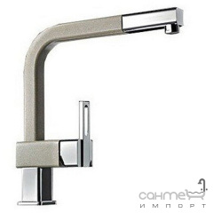 1088961 - Смеситель гранитный Alveus AM60 CHR+А57M (espresso) Черновцы
