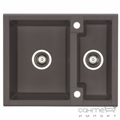 1088548 - Мойка гранитная Alveus Cubo Algranit 20-A57М (espresso) Луцьк