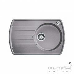 Гранитная кухонная мойка с сушкой Blanco Rondoval 45S Silgranit 515769 кофе Львів
