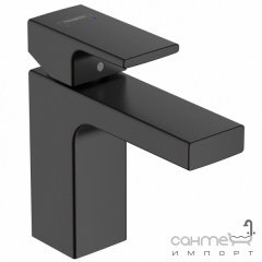 Смеситель для раковины Hansgrohe Vernis Shape 71569670 матовый черный Біла Церква