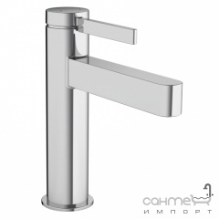 Смеситель для раковины с донным клапаном Hansgrohe Finoris 110 76023670 Matt Black матовый черный Ізюм