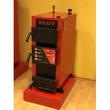 Твердопаливний котел 24 кВт KRAFT E new сталь 5 мм