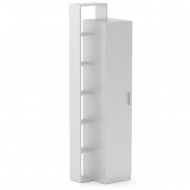 Шкаф с полками для одежды Компанит Шкаф-8 Нимфея альба