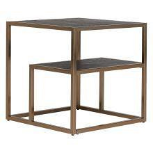 Кофейный журнальный столик в стиле LOFT (NS-526)