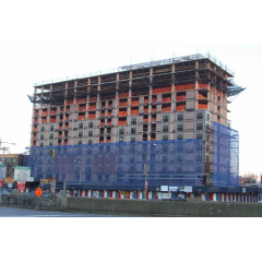 Сітка затіняюча Elite 85 % затінення, синього кольору 3.0 х 50.0 м Техпром Буча