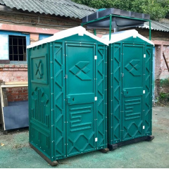 Туалетная кабина биотуалет с раковиной и умывальником Гайсин