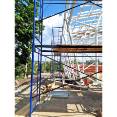 Будівельні полегшені рамні риштування (риштовка) 4 х 9 (м) Стандарт Черкаси