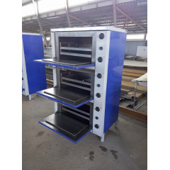 Трисекційна жарочна електрошафа ШЖЕ-3-GN2/1 стандарт Техпром Полтава