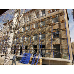 Сталеві рамні риштування комплектація 10 х 9 (м) Стандарт Львів