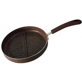 Сковородка-гриль Fissman Mosses Stone диаметр 26см с разделителем DP36045
