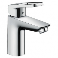 HANSGROHE LOGIS Loop 100 смеситель для умывальника однорычажный, со сливным гарнитуром, хром