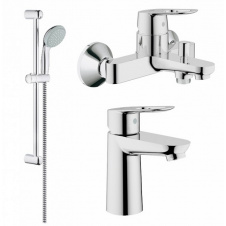 GROHE BAULOOP набор смесителей для ванны (23337000+23603000+27598001)
