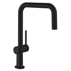 HANSGROHE TALIS M54 смеситель для кухни, однорычажный, 220, 1jet, чёрный матовый Мукачево