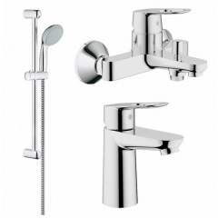 GROHE BAULOOP набор смесителей для ванны (23337000+23603000+27598001) Київ