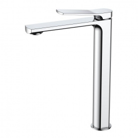 VOLLE SOLO смеситель для умывальника высокий, 26мм, cromo