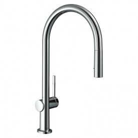HANSGROHE TALIS M54 смеситель для кухни, однорычажный, 210, с вытяжным душем, 2jet, sBox, хром