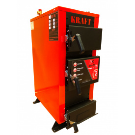 Твердопаливний котел KRAFT K 20 кВт сталь 5мм