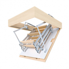 Чердачная лестница Bukwood Luxe Metal Mini 100х70 см Бердянск