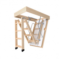 Чердачная лестница Bukwood Double Luxe ST 120х80 см Кременец