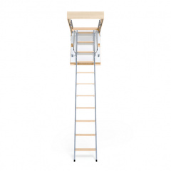 Чердачная лестница Bukwood Double Luxe Metal Mini 90х70 см Кобыжча