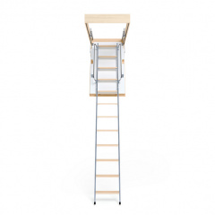Чердачная лестница Bukwood Double Luxe Metal ST 110х70 см Боярка