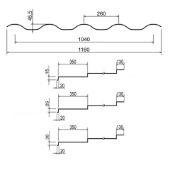 Металлочерепица ArcelorMittal Интегра 0,50 мм matt Германия Киев