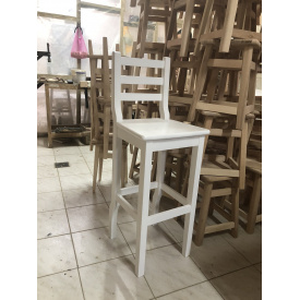 Стул барный со спинкой 1100x760x40x40 мм.