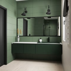 Керамическая плитка Paradyz Nightwish Green Sciana Rekt. G1 25х75 см Вільнянськ