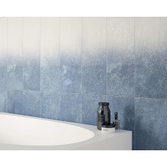 Керамическая плитка Paradyz Nightwish Navy Blue Sciana Tonal Struktura Rekt. G1 25х75 см Черновцы