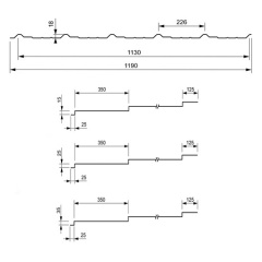 Металлочерепица Arvedi Мадера 0,50 мм Quartz Petra Polyurethane Чортков