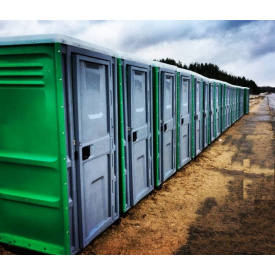 Туалетная кабина биотуалет Люкс (зеленая)