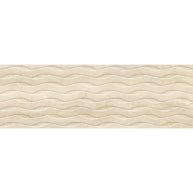 Керамическая плитка Paradyz Simence Beige Sciana Struktura Rekt. Polysk G1 25х75 см