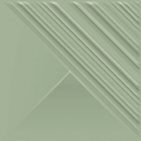 Керамическая плитка Paradyz Feelings Green Sciana Struktura Polysk G1 19,8х19,8 см