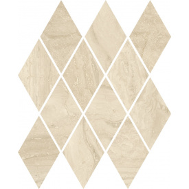 Керамогранитная плитка Paradyz Simence Beige Mozaika Prasowana Romb Pillow Mat G1 20,6х23,7 см