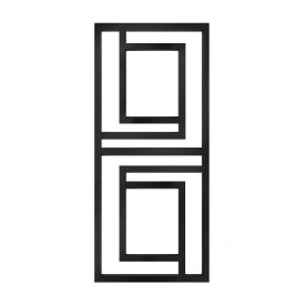 Водяной полотенцесушитель Genesis-Aqua Illusion 120x53 см