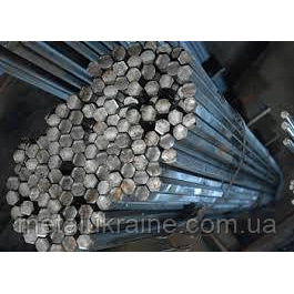 Шестигранник 50 мм сталь 45