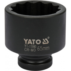 Головка торцевая ударная Yato 65 мм (YT-11990) Сумы