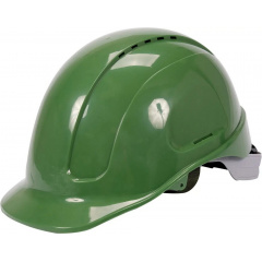 Каска Yato для защиты головы зеленая из пластика ABS (YT-73975) Херсон