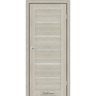 Двері міжкімнатні StilDoors (Стиль Дорс) Вікторія дуб альба 600х900х2000 мм