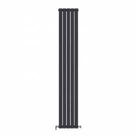 Радиатор дизайнерский IDEALE JOLANDA 12 5/1800/295 черный матовый