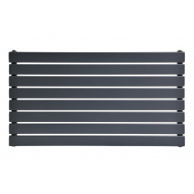 Горизонтальный дизайнерский радиатор ARTTIDESIGN Livorno ІІ G 8/600 серый мат