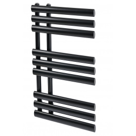 Дизайнерский полотенцесушитель Grasse 9/820 чёрный песок