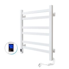 Полотенцесушитель электрический Navin Авангард 480х600 Sensor правый с таймером (белый) 12-028053-4860 Володимир-Волинський