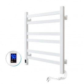 Полотенцесушитель электрический Navin Авангард 480х600 Sensor правый с таймером (белый) 12-028053-4860