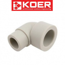 KOER Угол соединительный d20*90, Чехия
