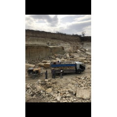 Блок из песчаника под заказ Ямпольского месторождения Мелитополь