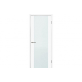 Межкомнатные двери Омис Cortex Gloss ПО Белый шелк 600х900х2050 мм