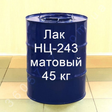 Лак НЦ-243 матовый Технобудресурс от 5 кг
