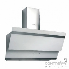 Пристінна кухонна витяжка Fabiano Premium Prisma 60 White біле скло