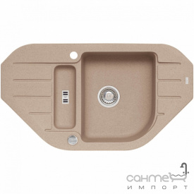 Гранитная мойка Alveus Niagara 60 G55 1090939 beige